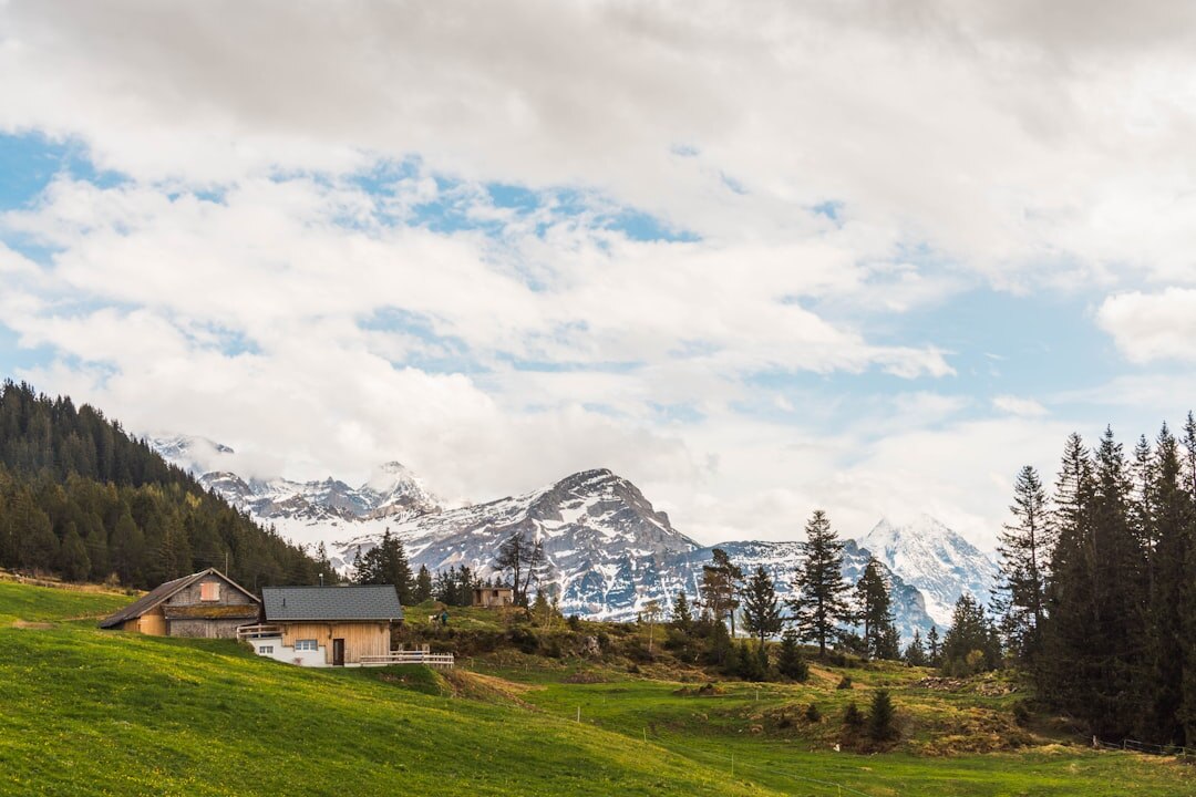 swiss alps chalet